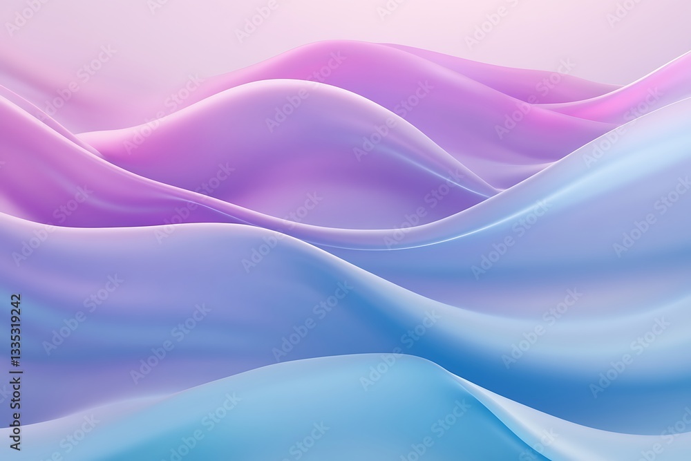 Fototapeta premium Abstract Gradient Waves Background Design