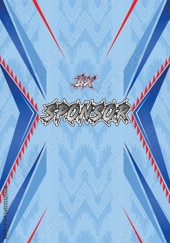 Vector jersey Background design for sublimation sport t shirt design