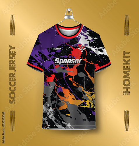 Vector jersey Background design for sublimation sport t shirt design