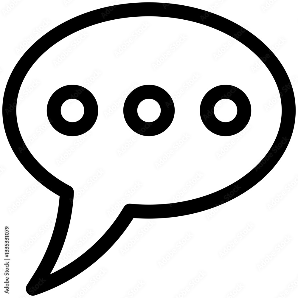 Fototapeta premium chat bubble