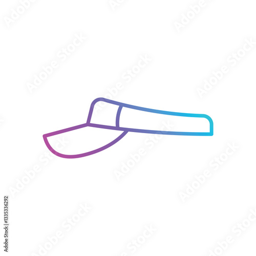 Visor Vector icon