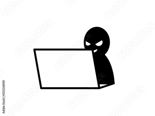 ハッカーアイコン