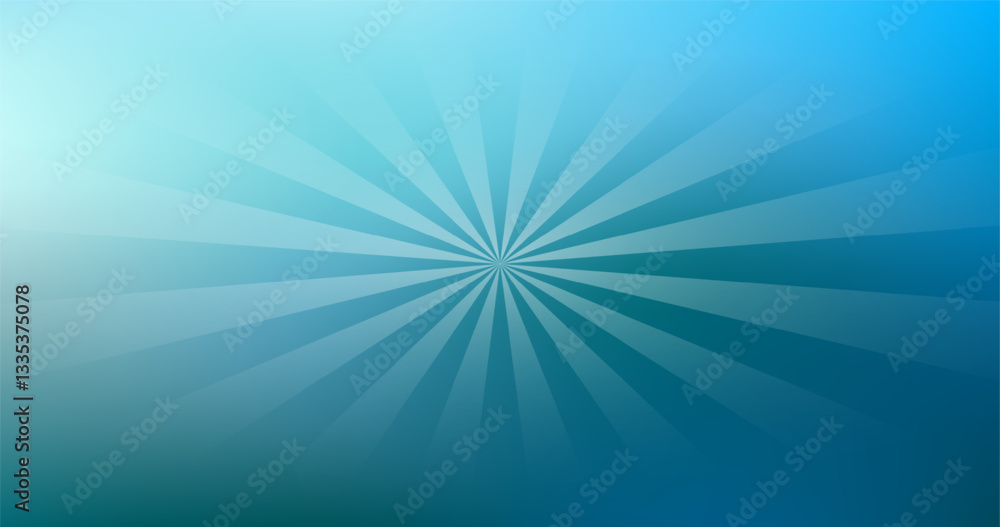Blue Gradient Sunburst Background Blue Gradient Sunburst Background