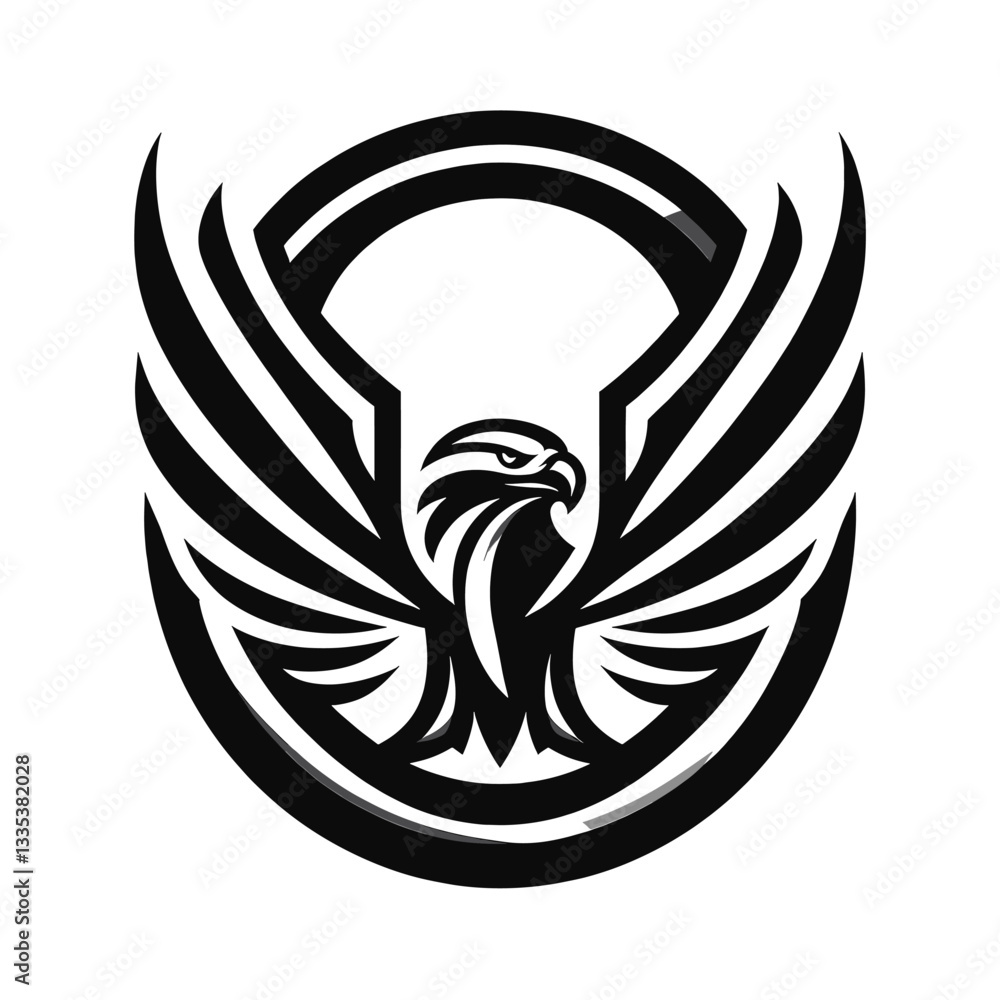 Obraz premium Gaming Eagle Logo Perfect for eSports, Teams and Streaming