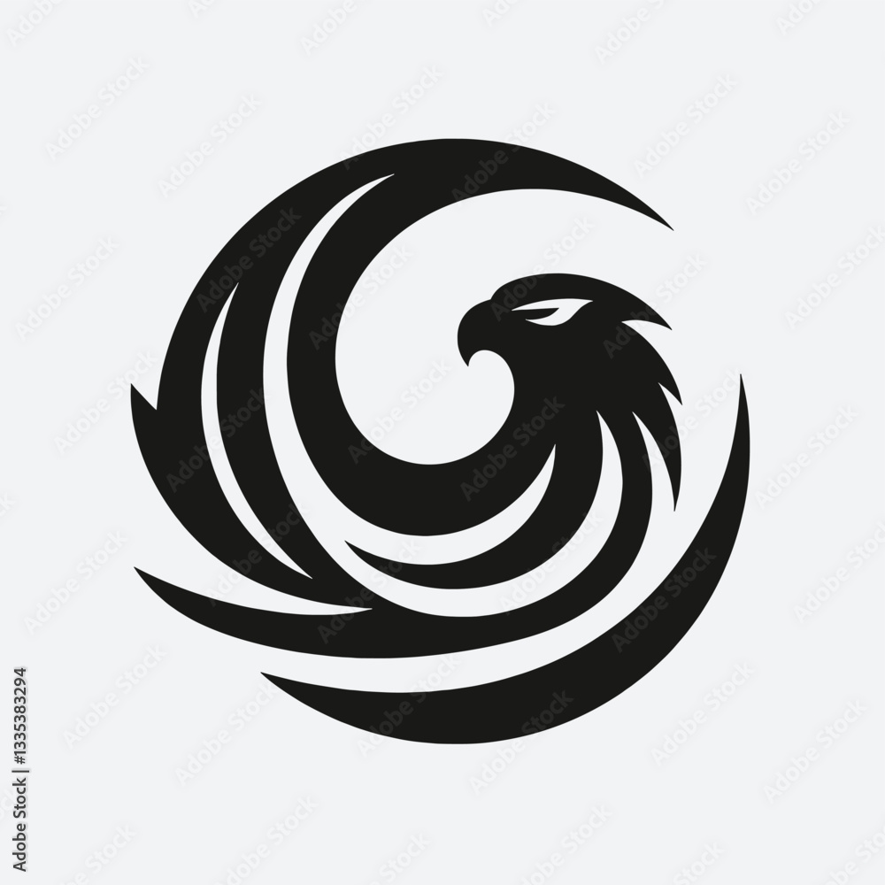 Stealth Eagle Logo Sleek, Smart and Tactical Stealth Eagle Logo Sleek, Smart and Tactical