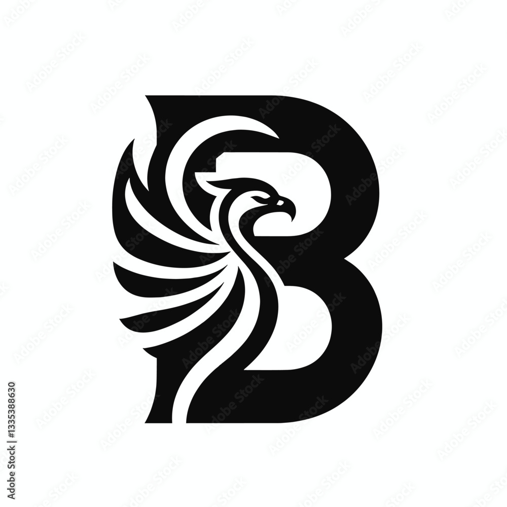 Savage Black Eagle Logo for Professional Branding Savage Black Eagle Logo for Professional Branding