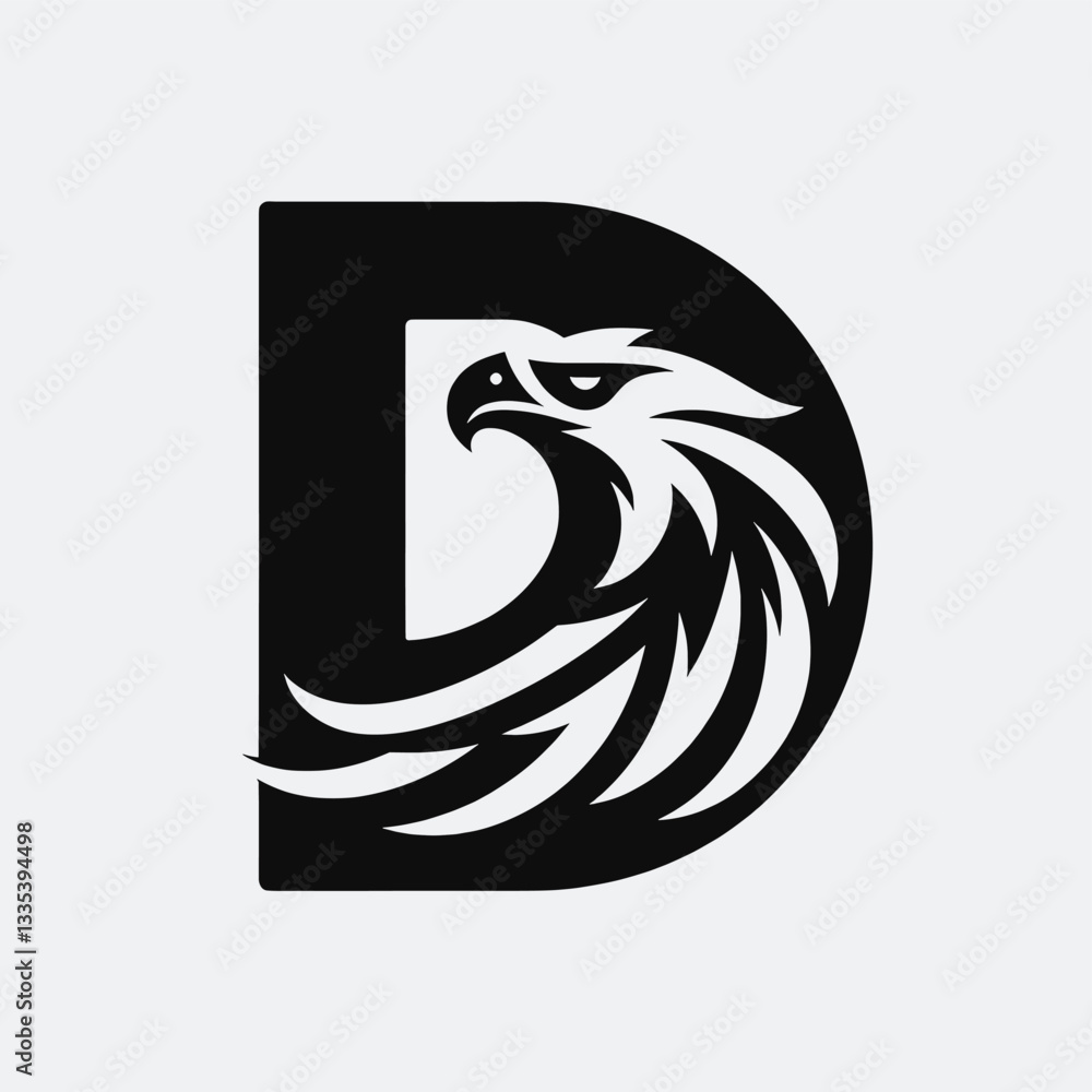Majestic Eagle Logo Perfect for Business and Sports