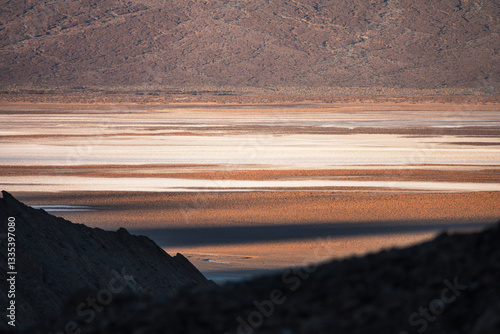 Morning view of Badwater Ba...