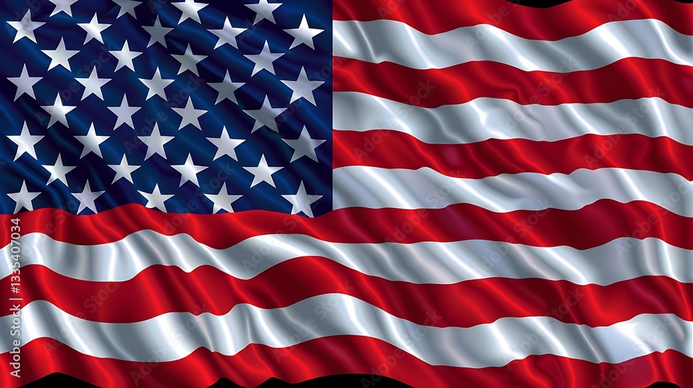 Obraz premium USA flag