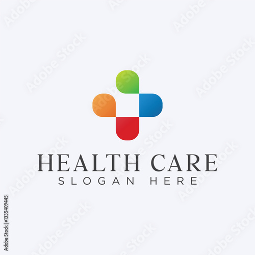 Healthcare logo, hospital logo, medical logo, health icon