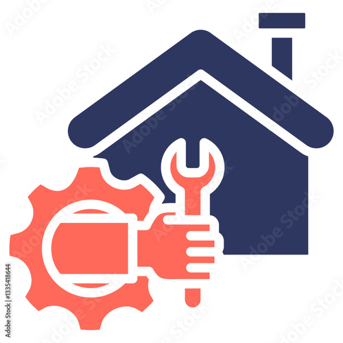 Proactive Maintenance glyph color icon