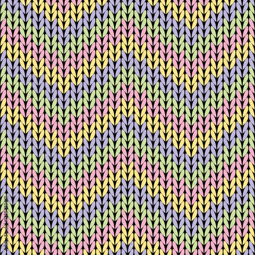 Knitted background pattern wallpaper knitting decorative print handmade textile knitting handiwork
