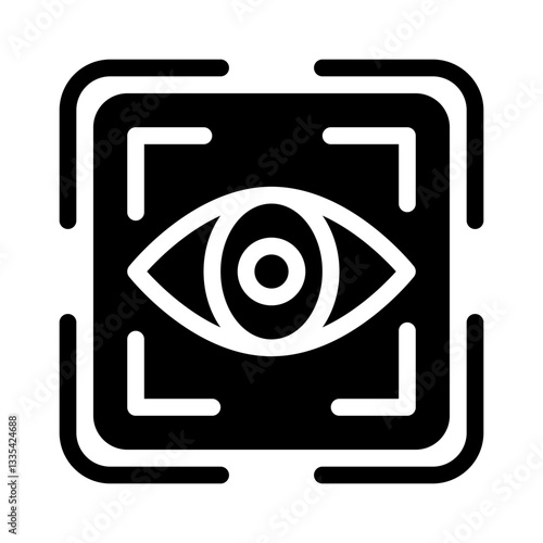 eye glyph icon