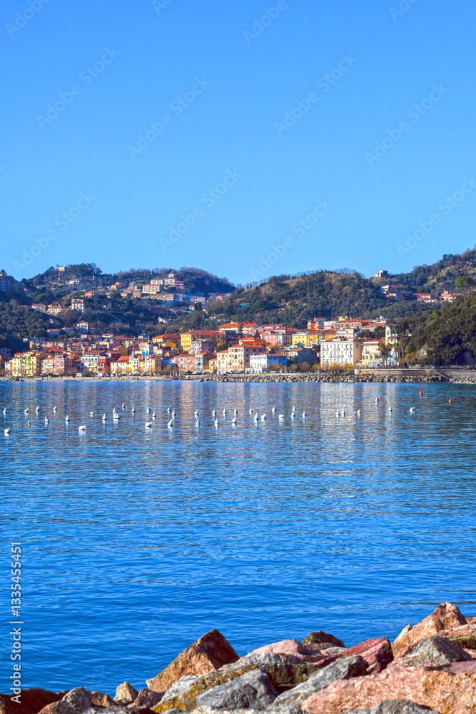 Fototapeta premium Lerici in Ligurien (Italien)