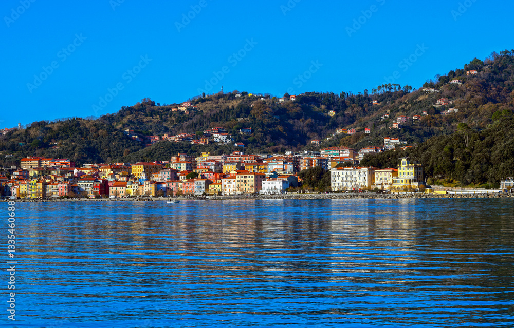 Fototapeta premium Lerici in Ligurien (Italien)