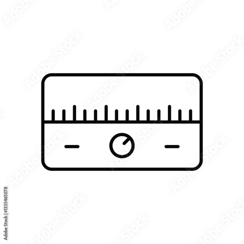 TIMER vector icon stock illustration