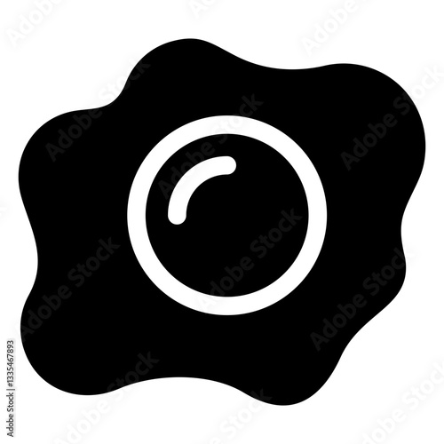 Omelette Icon Element For Design