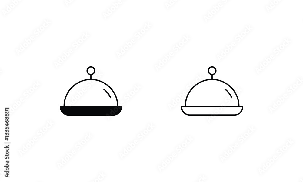 TRAY icons set vector stock illustration TRAY icons set vector stock illustration