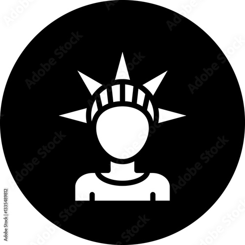 Statue of Liberty Icon Style