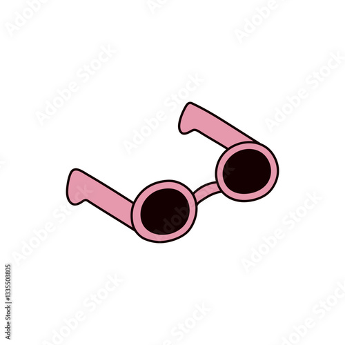 サングラスのイラスト