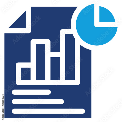 Report Icon Element For Design