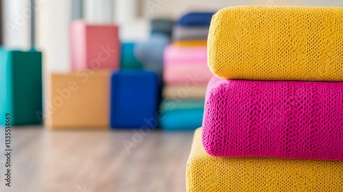 Moving Day Concept with a Family Packed Up Personal Items in Empty Living Room Showing the Personal Side of Selling a Home