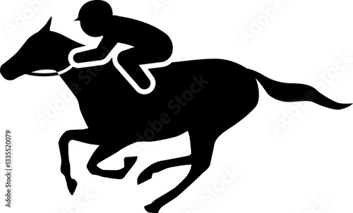 乗馬のアイコン