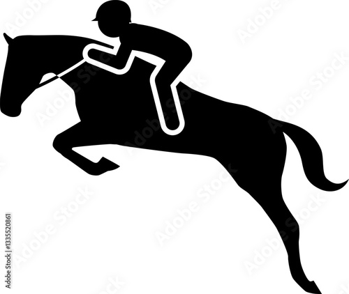 乗馬のアイコン