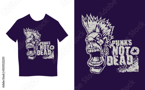 Create unique custom vintage illustration t-shirt design