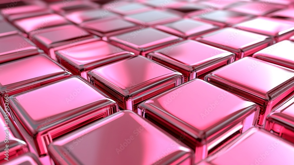 Abstract Pink Cubes Shiny Geometric Background Modern Digital Art Design Pattern Texture Illustration 3D Render Pinkish Red Cubes Glossy Surface Abstract Pink Cubes Shiny Geometric Background Modern Digital Art Design Pattern Texture Illustration 3D Render Pinkish Red Cubes Glossy Surface
