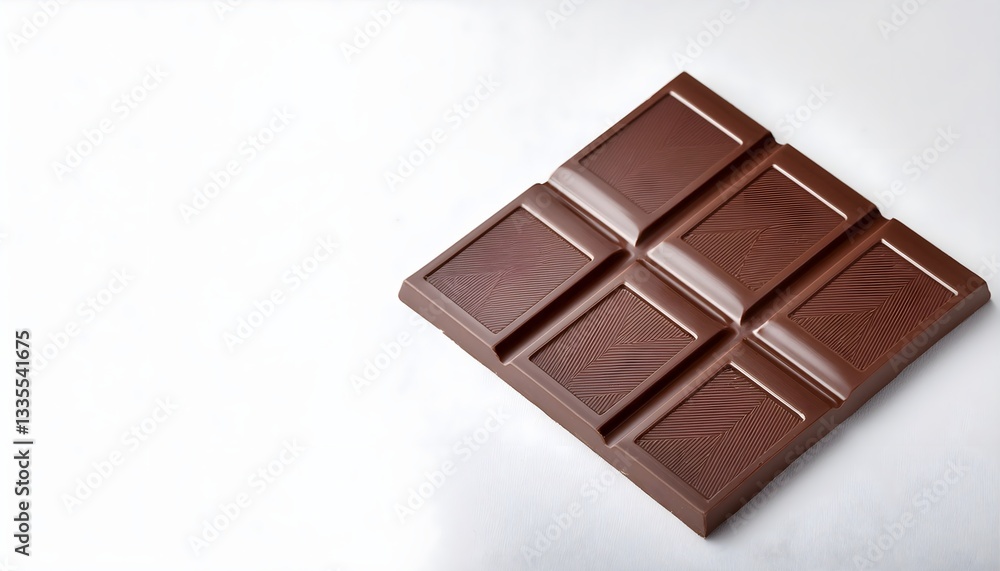 Chocolate bar mockup on white background. Chocolate bar mockup on white background.