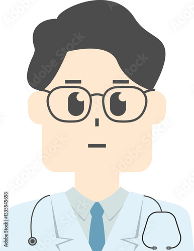 다양한 직업과 연령의 남자 사람 아이콘