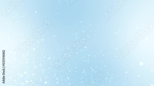 Blue gradient background with sparkling light particle effect, perfect for presentations, video animations, festive cards, website design, or social media banners