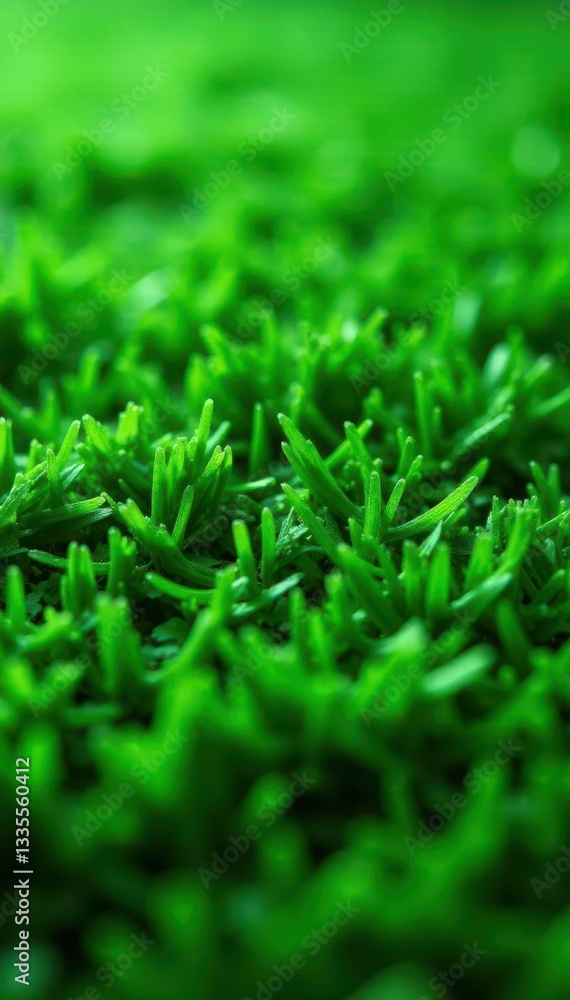 Uniform, short blades; plush, even carpet of green , vibrant green, detail Uniform, short blades; plush, even carpet of green , vibrant green, detail