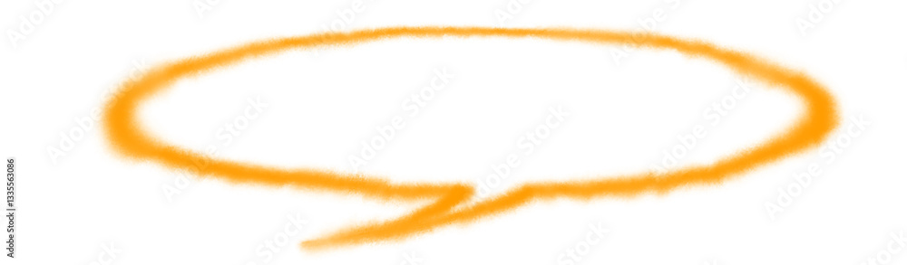 Obraz premium ふわふわテクスチャ、吹き出しのイラスト素材（JPEG/PNG)