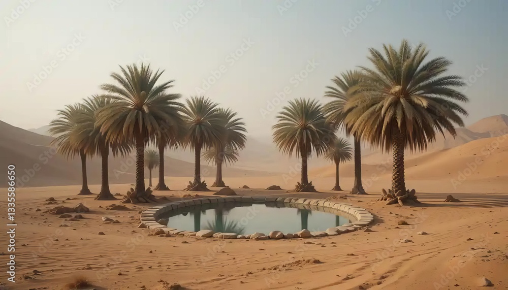 Tranquil Mirage in Sands Tranquil Mirage in Sands