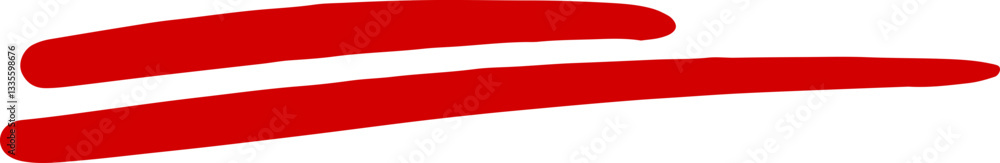 Obraz premium 빨간펜 교정 채점 편집 기호 체크 표시