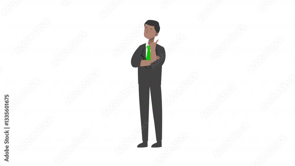 video man standing thinking something cartoon animation
video man standing thinking something cartoon animation