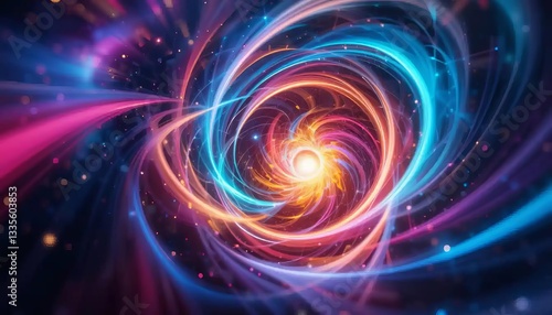 Abstract Color Vortex