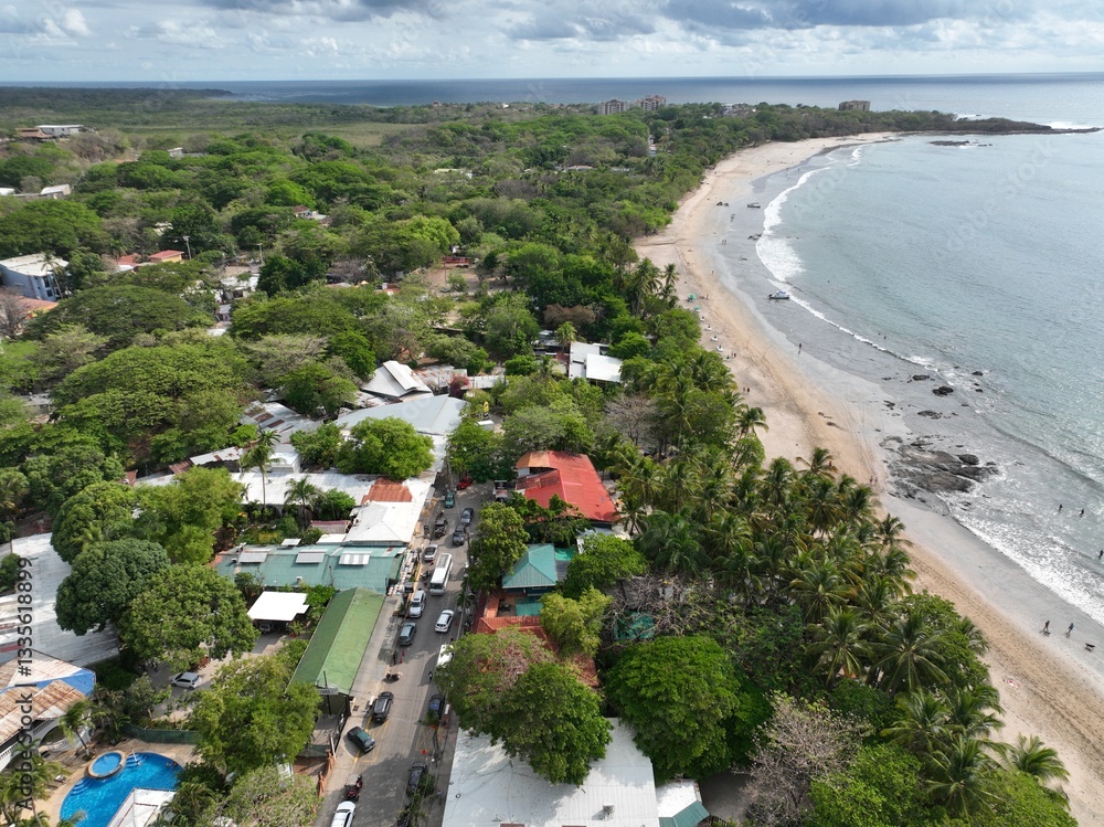 Tamarindo Beach, Costa Rica: Tropical Paradise Aerial View