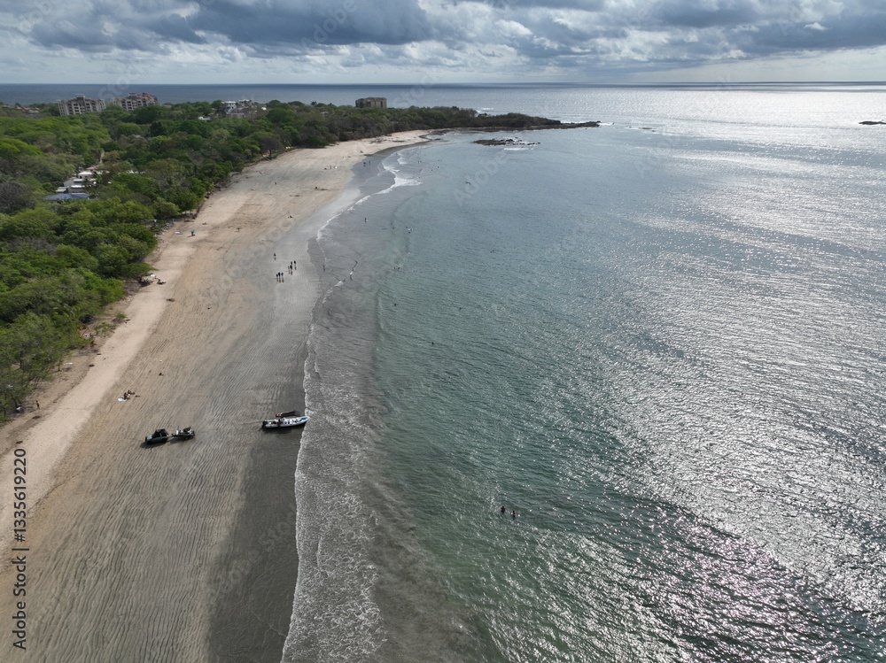 Tamarindo Beach, Guanacaste: Tropical Costa Rica coastline.