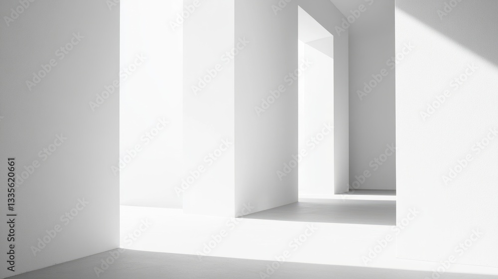Minimalist white office corner with mock-up wall, clean and modern design, bathed in natural light.
Minimalist white office corner with mock-up wall, clean and modern design, bathed in natural light.