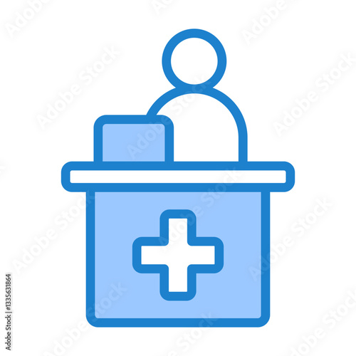Reception Desk Icon