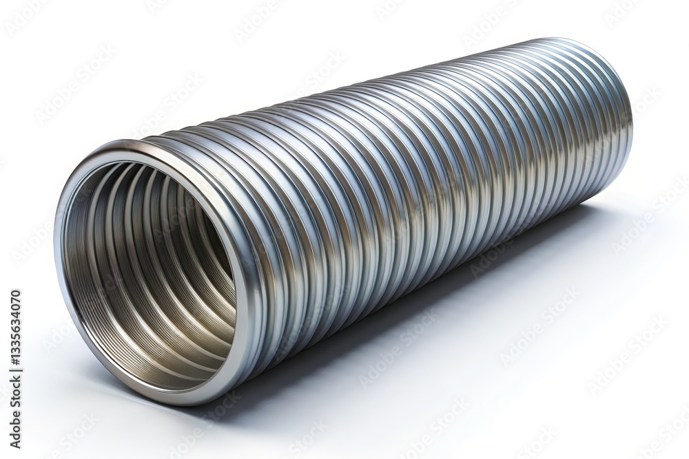 Corrugated Metal Pipe Industrial Pipework Corrugated Metal Pipe Industrial Pipework