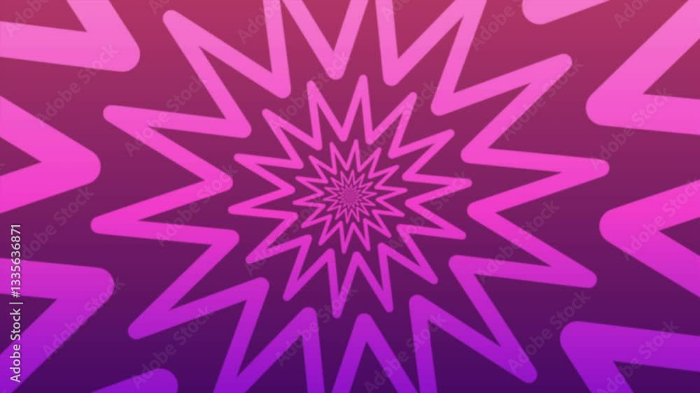 Pink spiral abstract background for modern design projects, creative visualizations, digital art, presentations, or as a looping video background