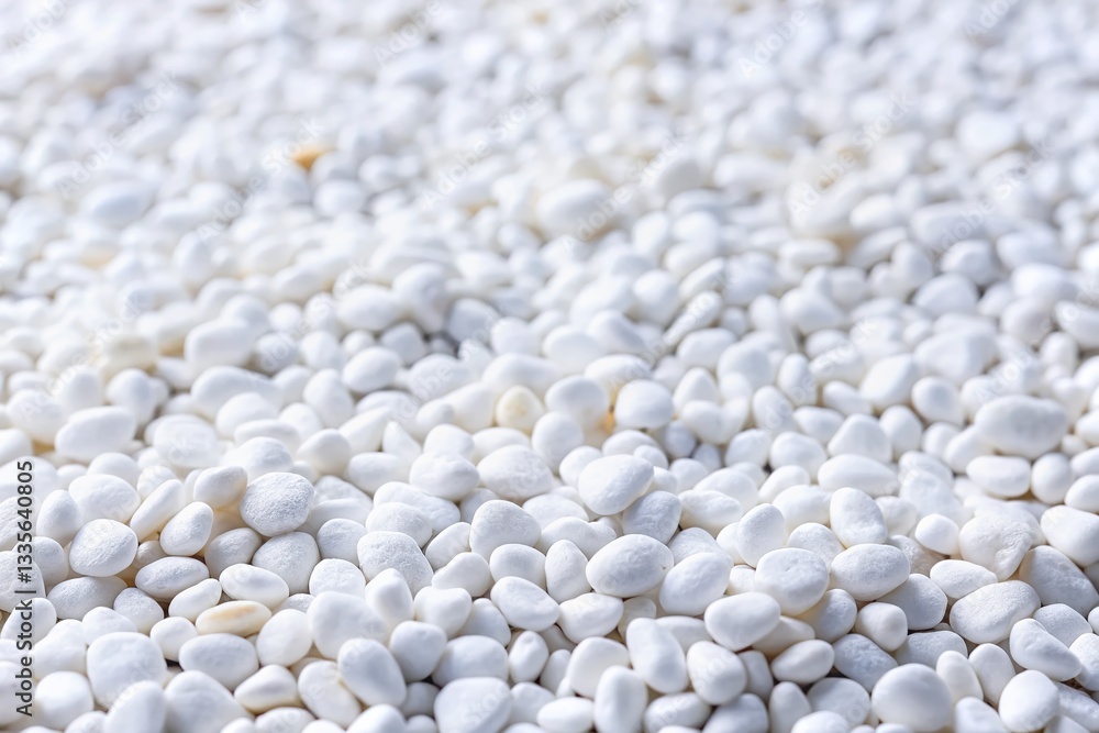 White Gravel Texture Background with Copy Space - Left Side Empty for Text or Design Elements White Gravel Texture Background with Copy Space - Left Side Empty for Text or Design Elements