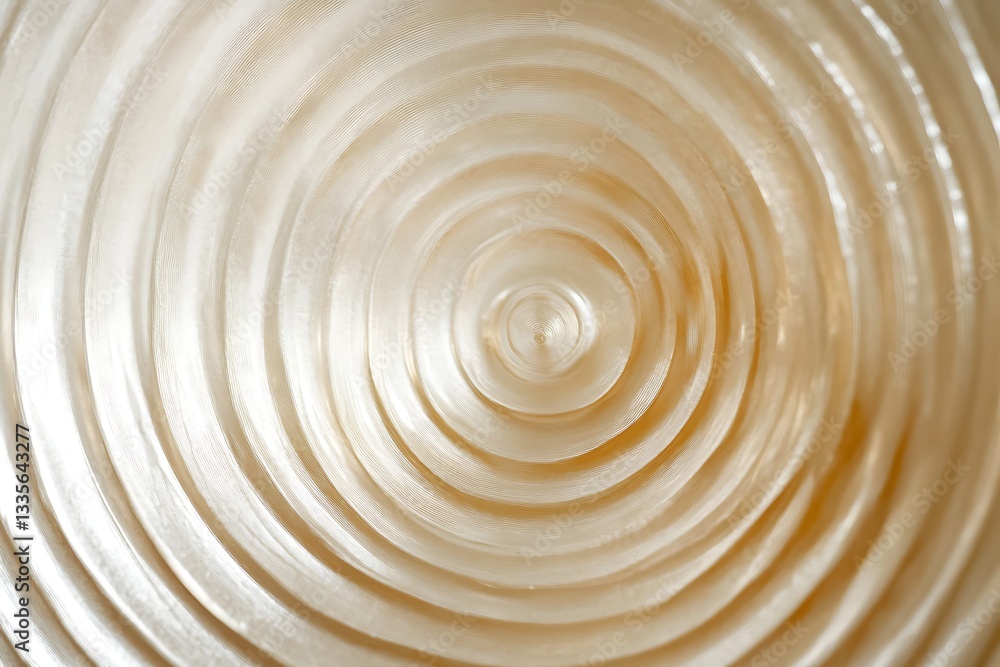 Stunning Concentric Circles Shell Texture