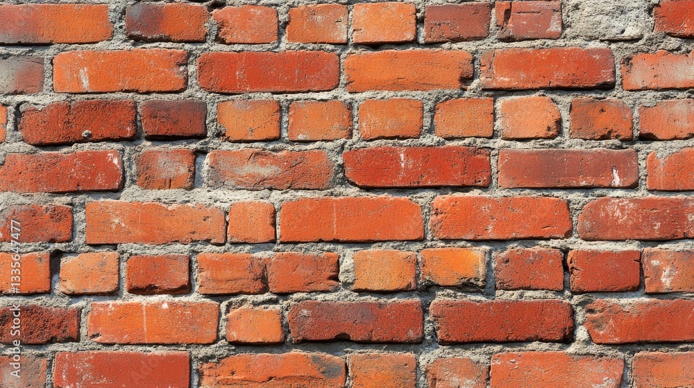 Obraz premium A Textured Detailed Close Up View Of Brick Wall