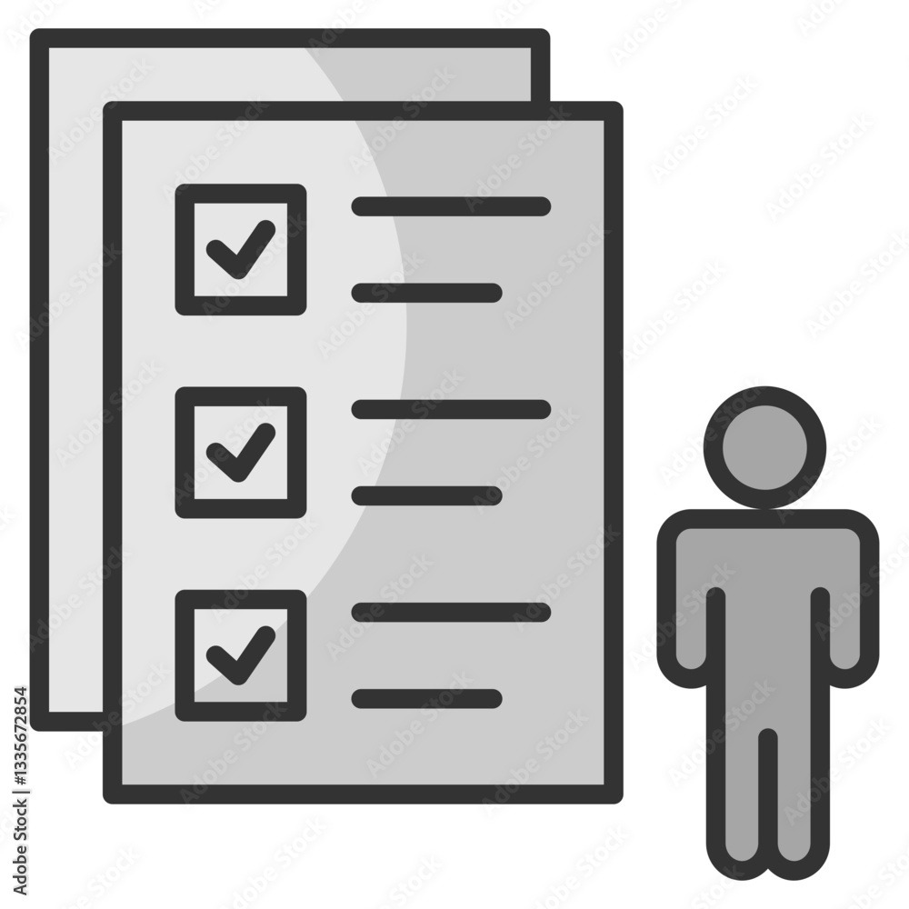 Training Checklist Icon Element For Design Training Checklist Icon Element For Design