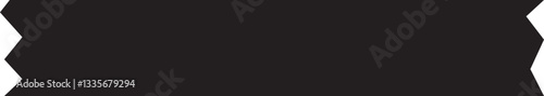 simple tape border rectangle text box